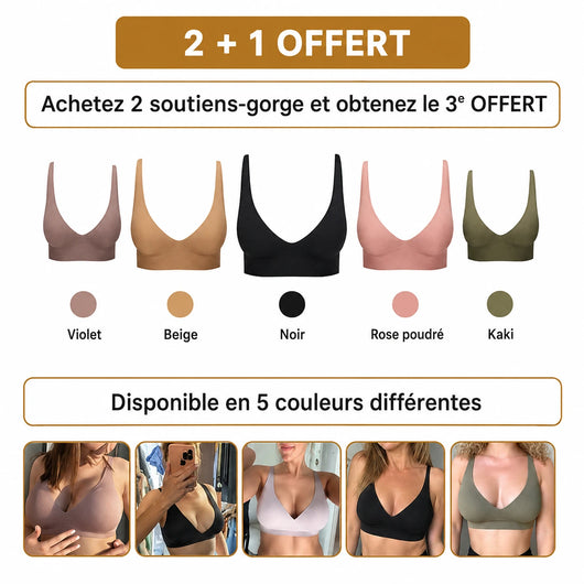 Soutien-gorge confort Junova – Sans coutures et sans armatures
